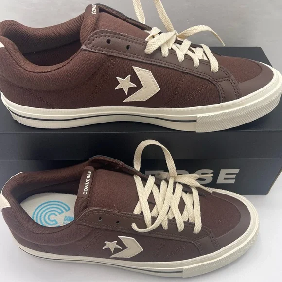 CONVERSE Men’s A13222F
 SPORT CASUAL OX TOTALLY FUDGED/NATURAL IVORY Sneakers - Picture 4 of 16